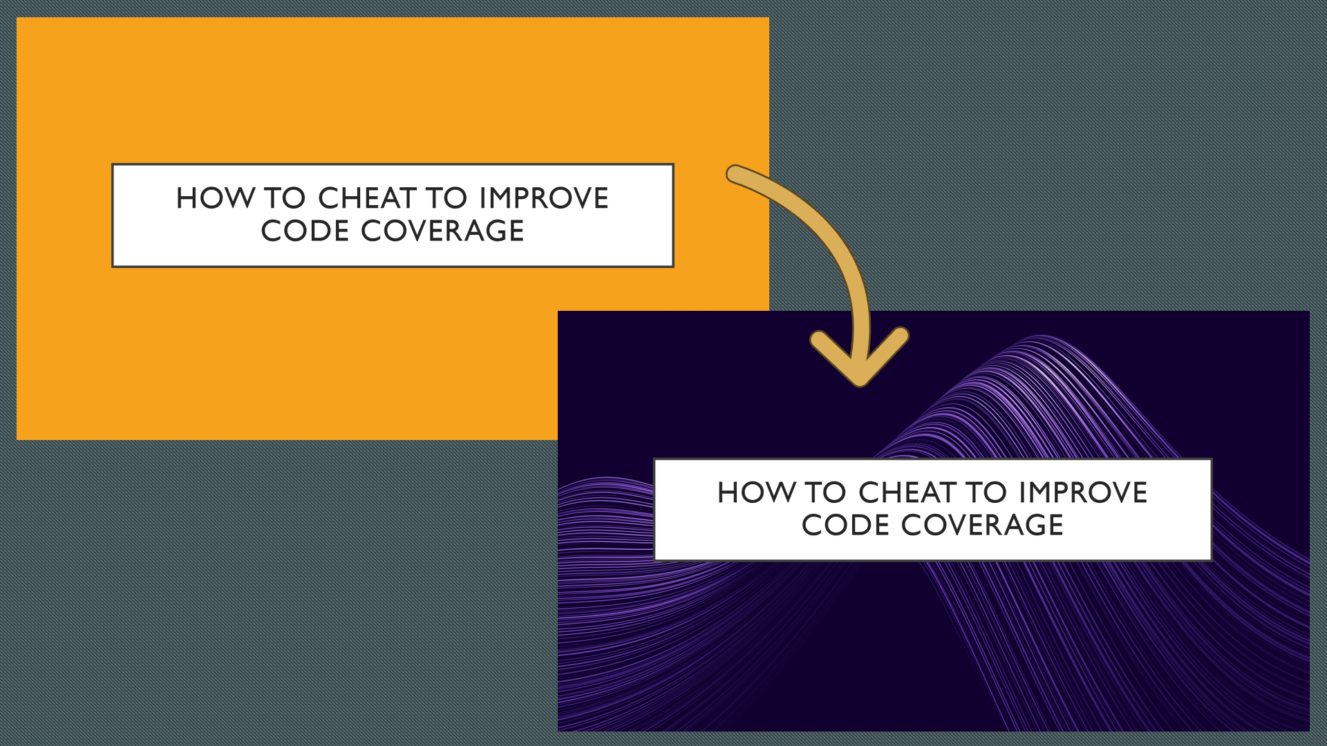Adapting the colours to a dark room