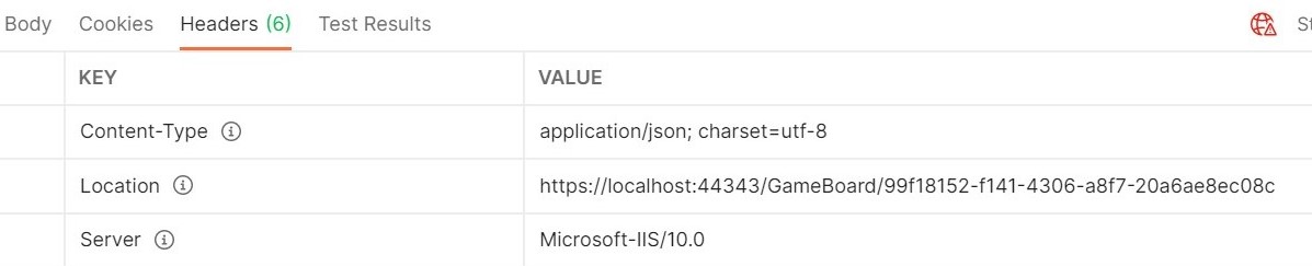 The location attribute can be found among the HTTP Response Headers