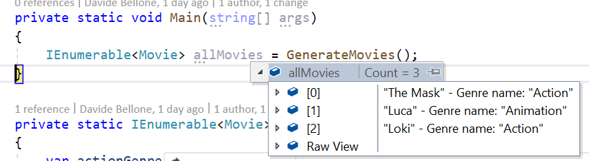 DebuggerDisplay can be used in nested objects