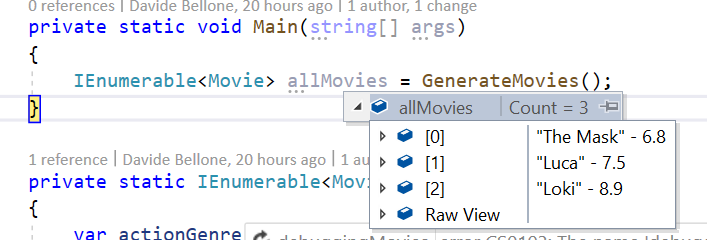 Simple usage of DebuggerDisplay