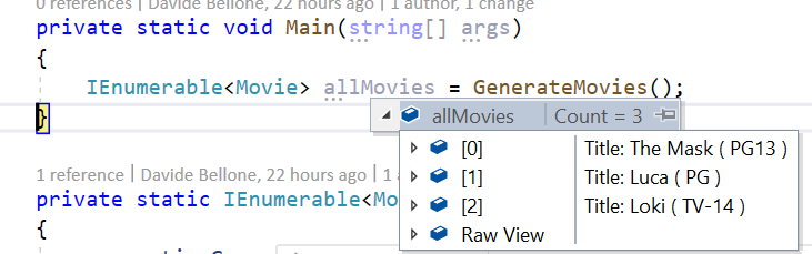 DebuggerDisplay with nq: no-quotes