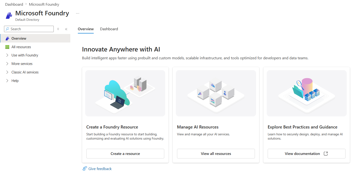 Azure Foundry