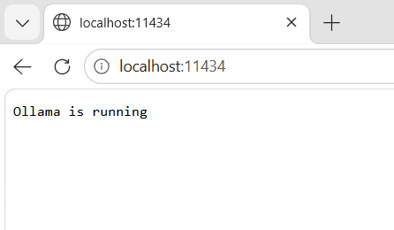 Ollama local web interface