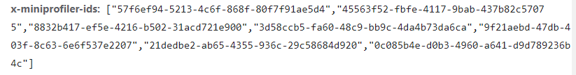 x-miniprofiler-ids HTTP header