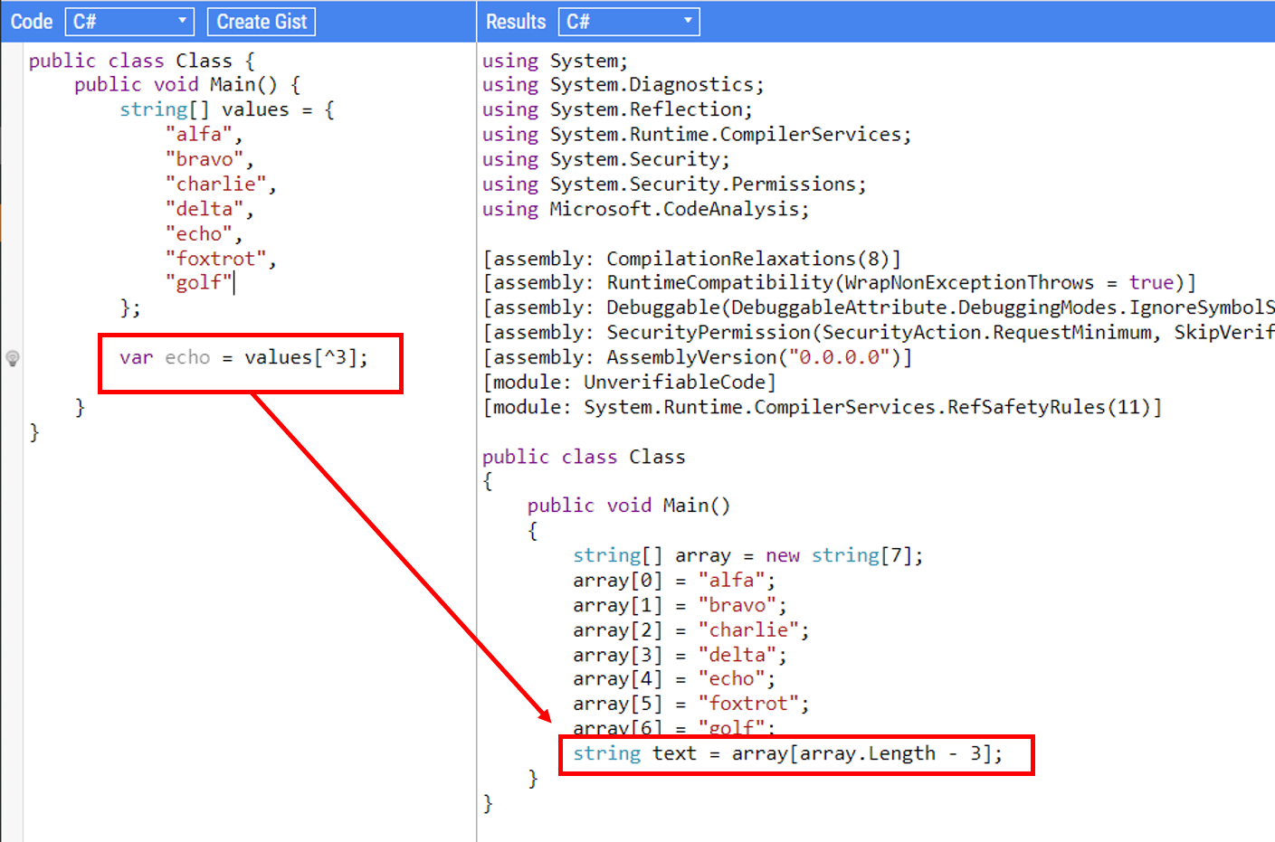 C# decompiled code