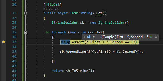 Simple Debug.Assert